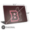 Brown University Bears Logo Universal Laptop 15in (12.2 x 8.8in) Skin